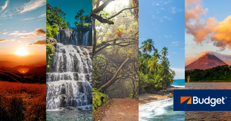 Top 5 destinations for your first visit to Costa Rica